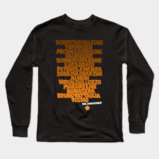 The Godfather: Tribute to the Main Actors of the Classic Long Sleeve T-Shirt